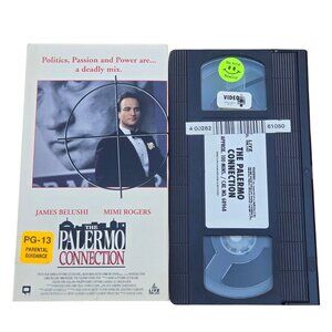 The Palermo Connection VHS Movie Tape James Belushi Mimi Rogers Drama